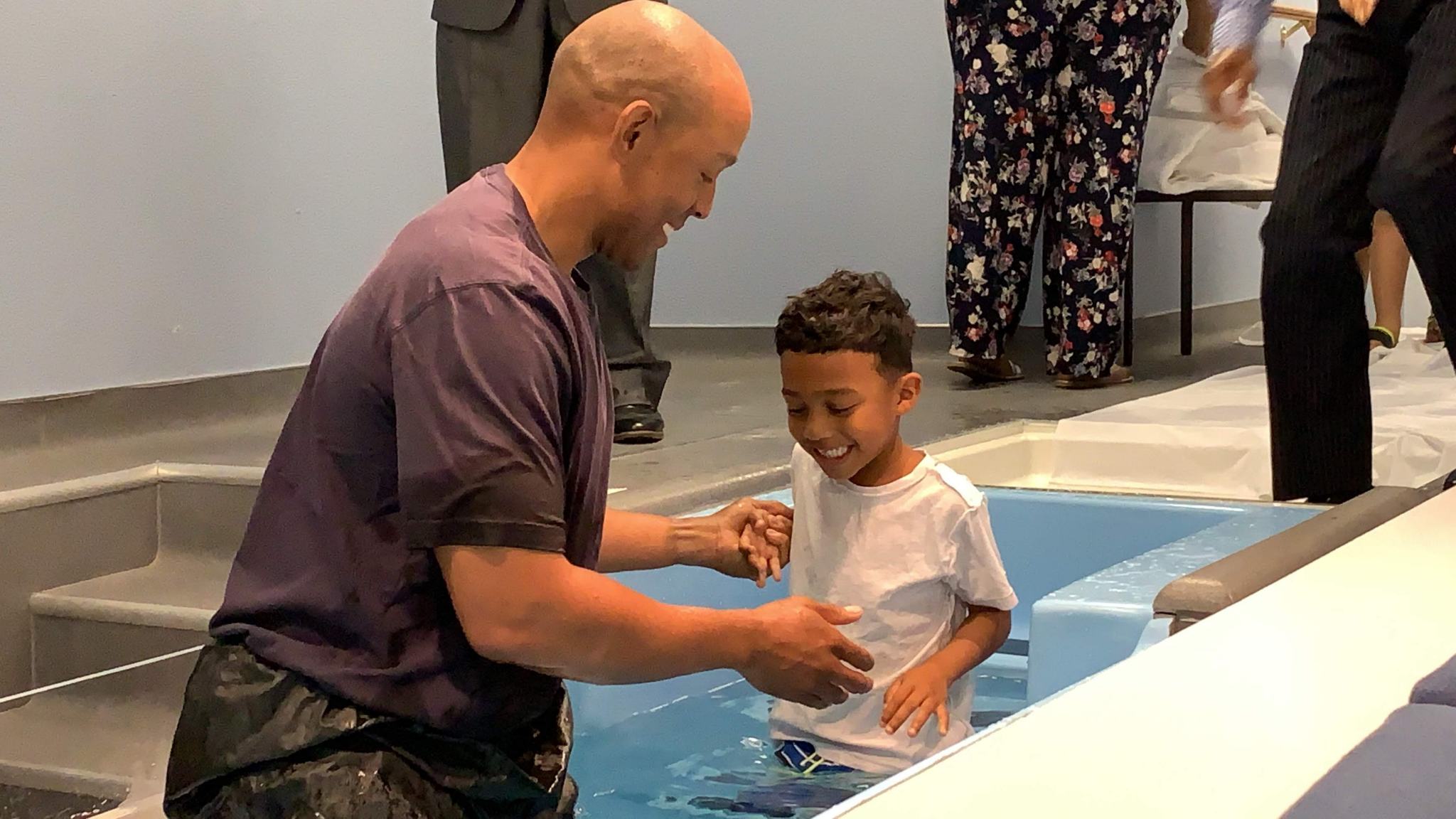 How to teach your child about baptism