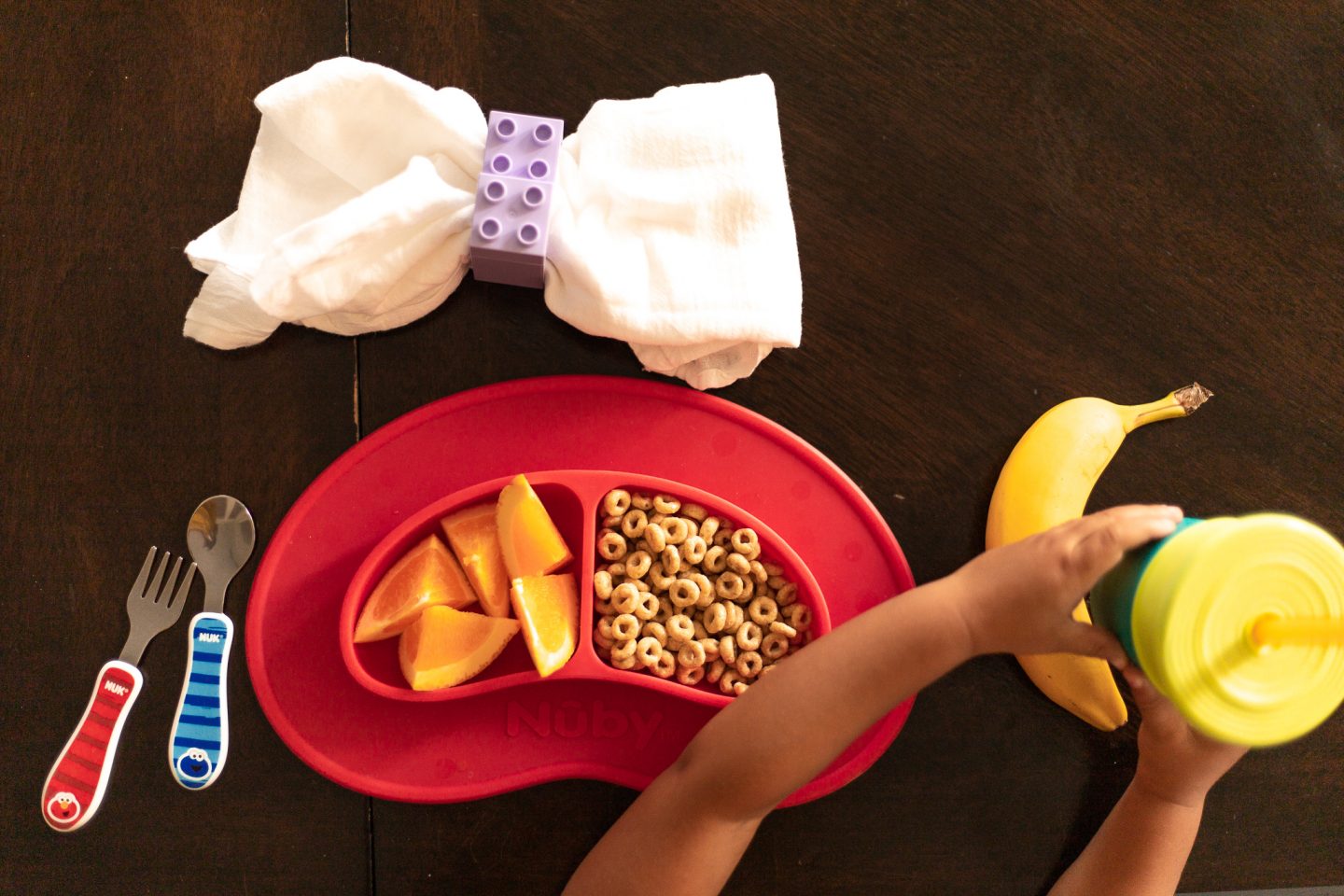 Transitioning toddler out of high chair 