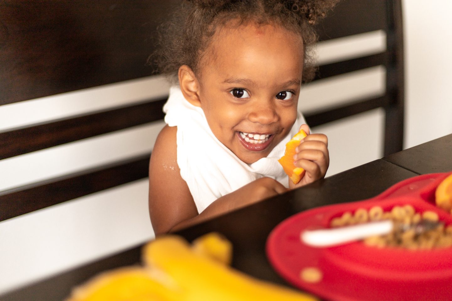 Transitioning out of high chair 